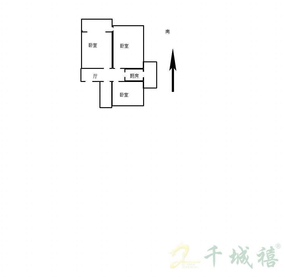 邯钢罗二生活区  3室1厅1卫   55.00万