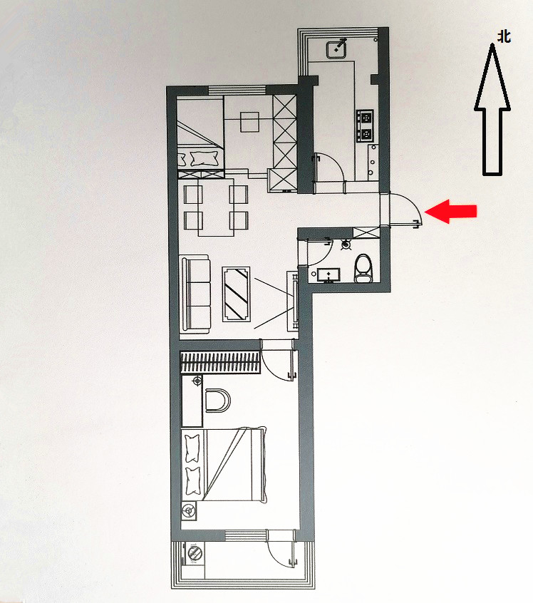 南苑小区（学院北路85号院）  2室1厅1卫   53.00万室内图1