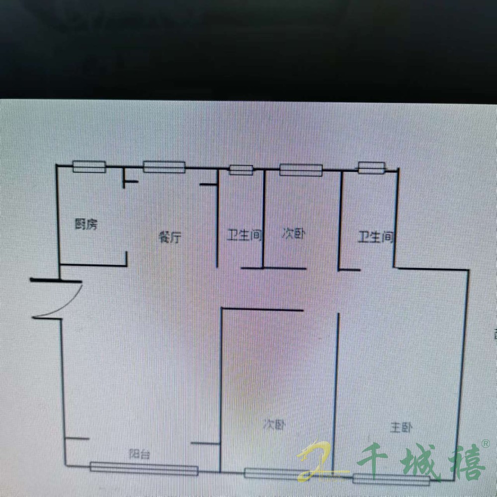 美的城  3室2厅2卫   140.00万室内图