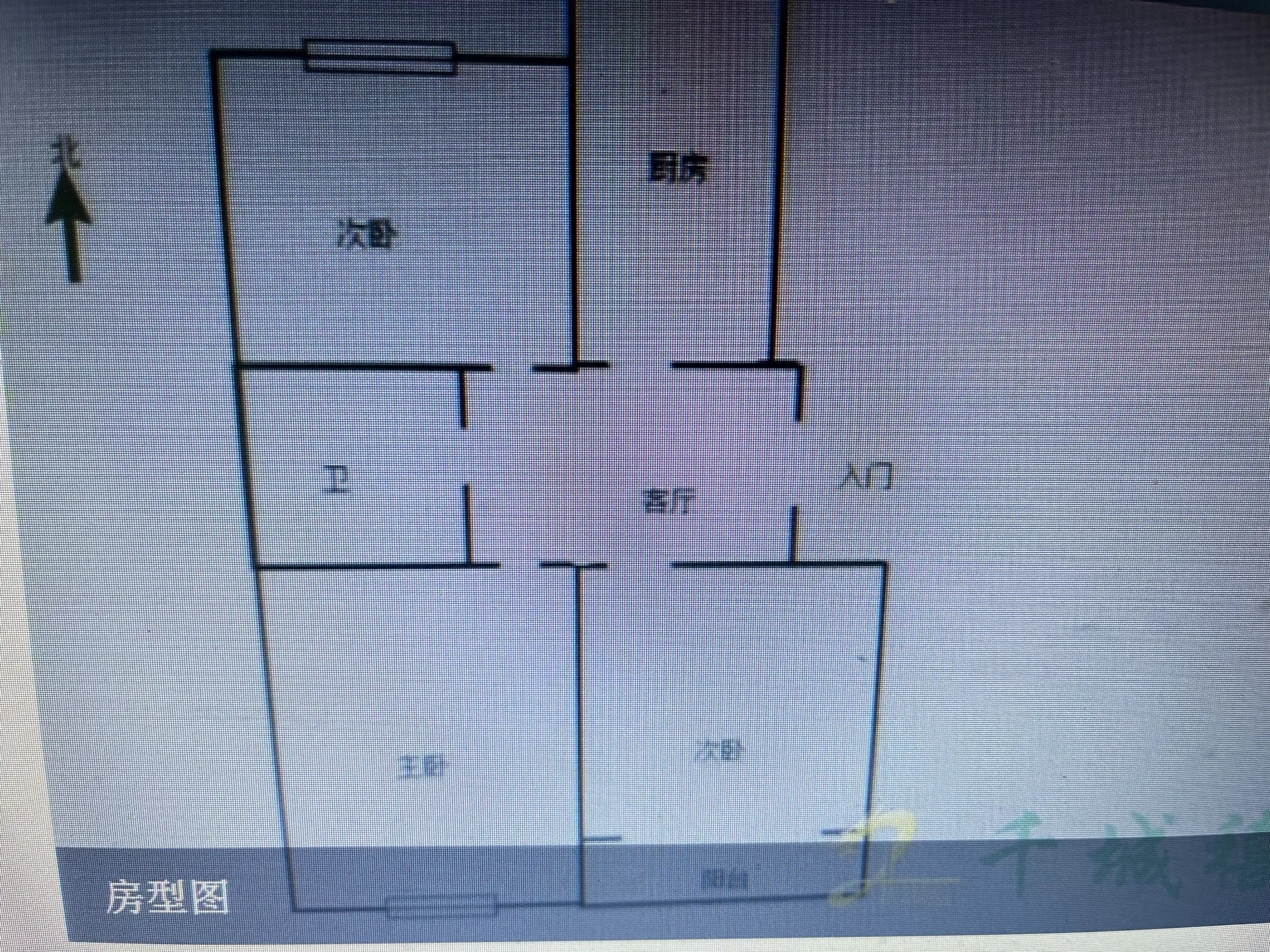 百三百四  3室1厅1卫   36.00万室内图