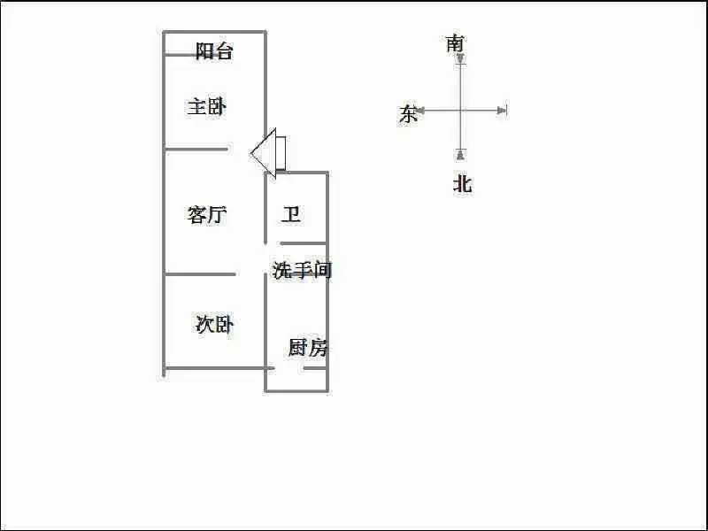 广厦小区  2室2厅1卫   77.00万