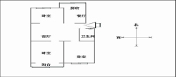 丽都花园  3室2厅1卫   105.00万