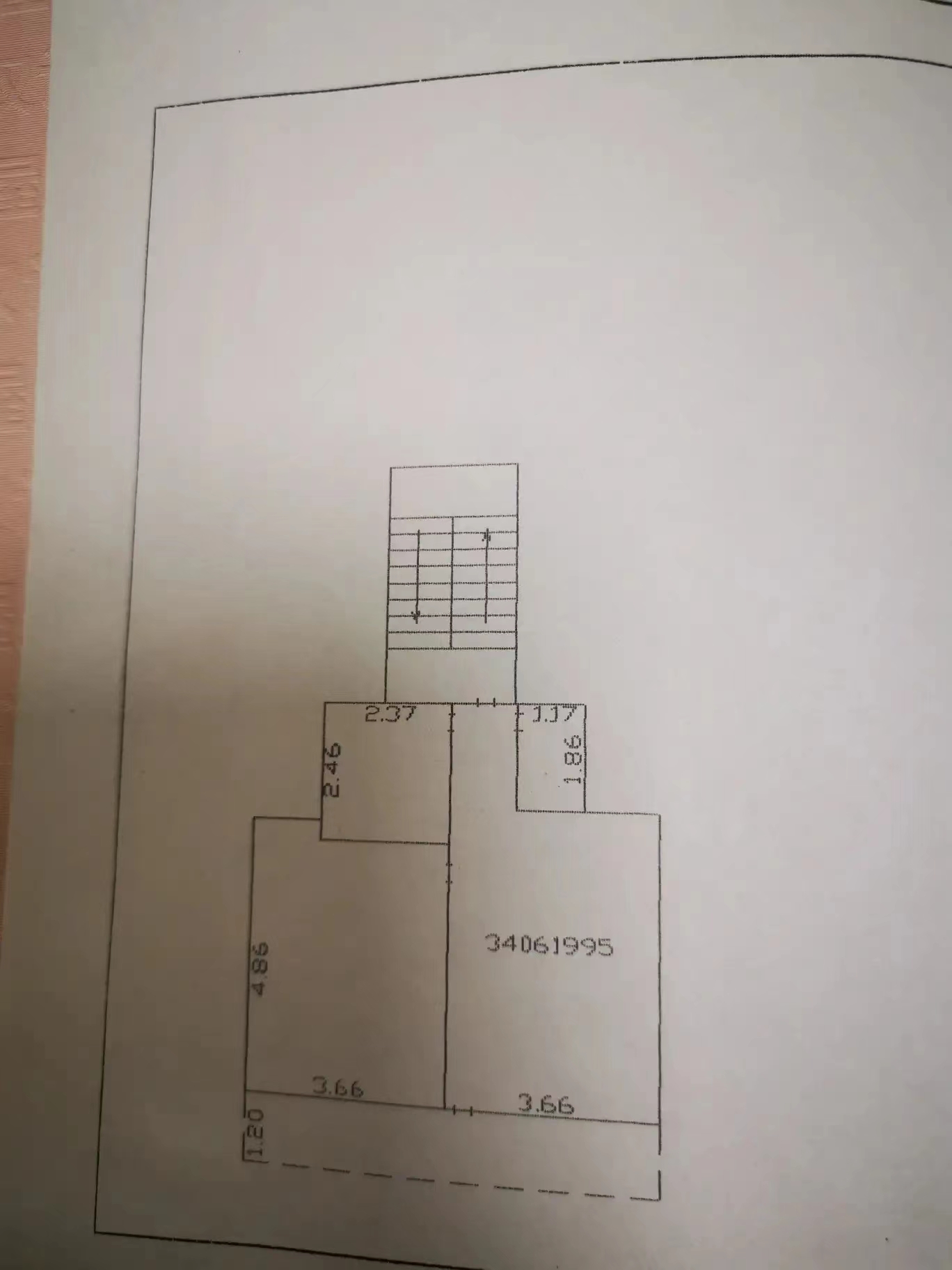 滏园新村2号院  2室1厅1卫   750.00元/月户型图