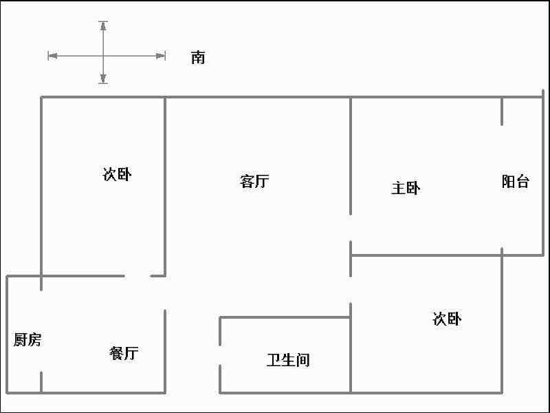 四职中家属院  3室1厅1卫   70.00万