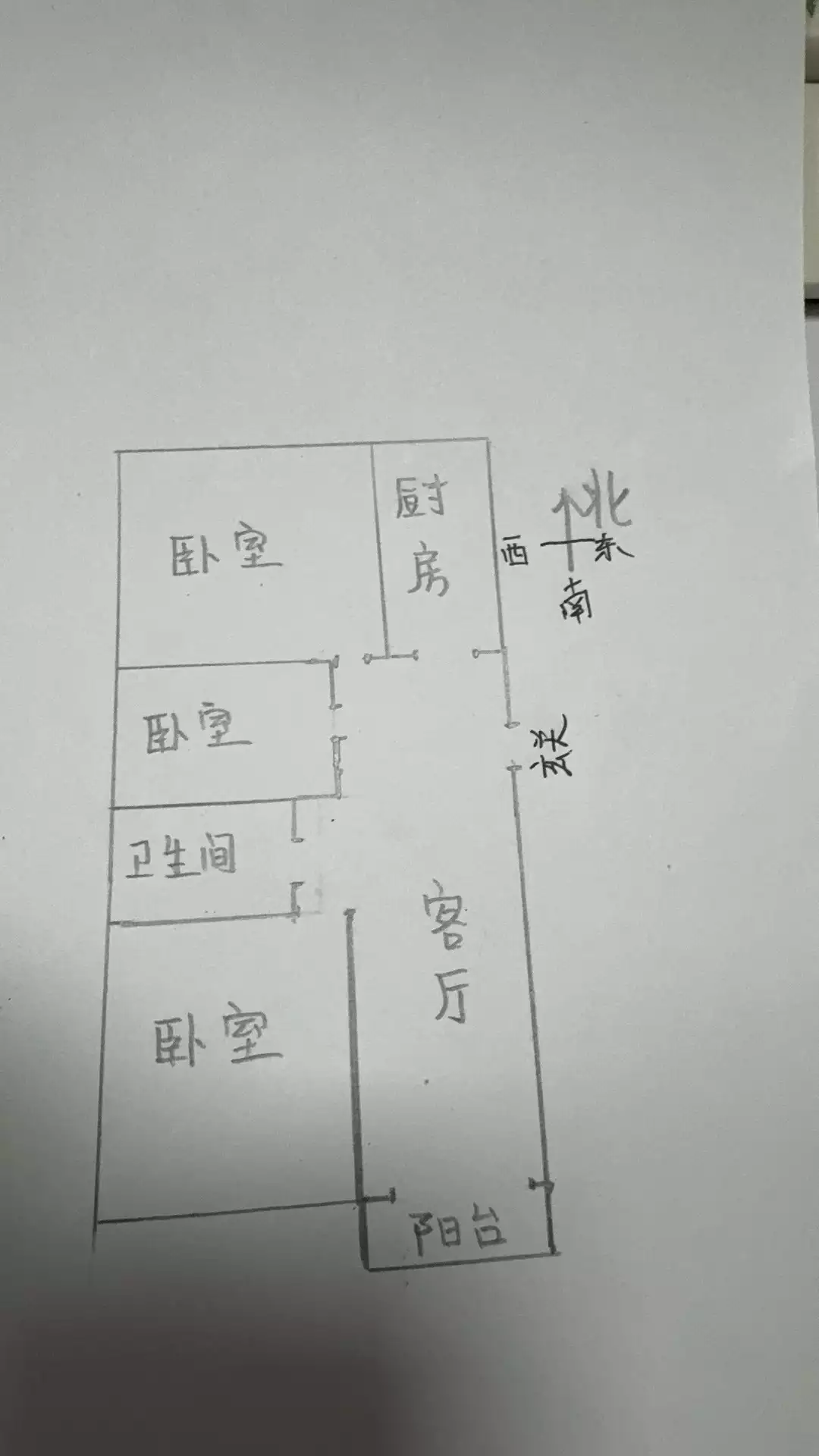 绿树林枫  3室2厅1卫   116.00万