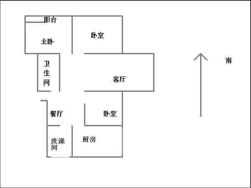 广泰小区  3室2厅2卫   180.00万室内图