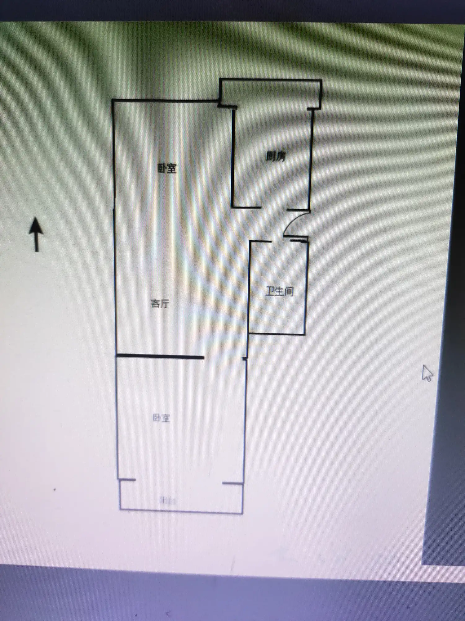 公安小区  2室1厅1卫   55.00万户型图