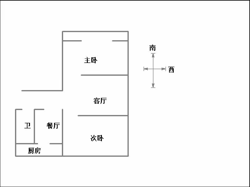 柳颐竹园3号院  2室2厅1卫   103.00万