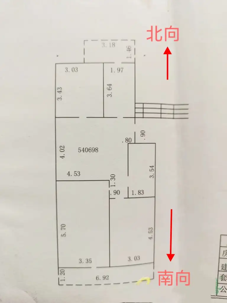 公安小区  3室1厅1卫   98.00万室内图