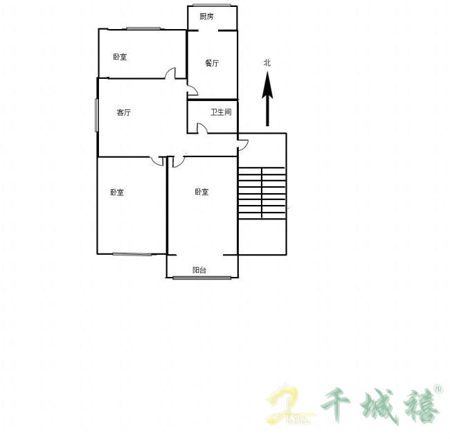 天水小区  3室2厅1卫   155.00万