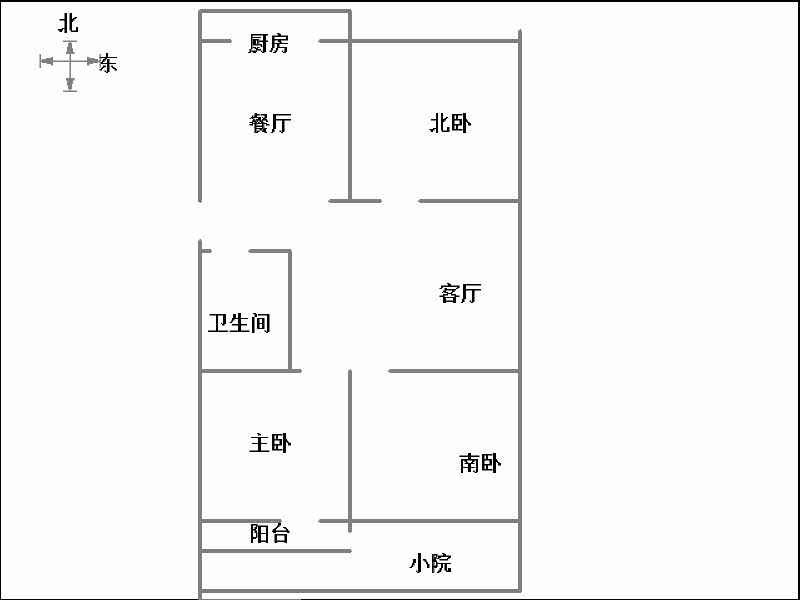 和缘小区(和平路488号食品院)  3室2厅2卫   1500.00元/月室内图