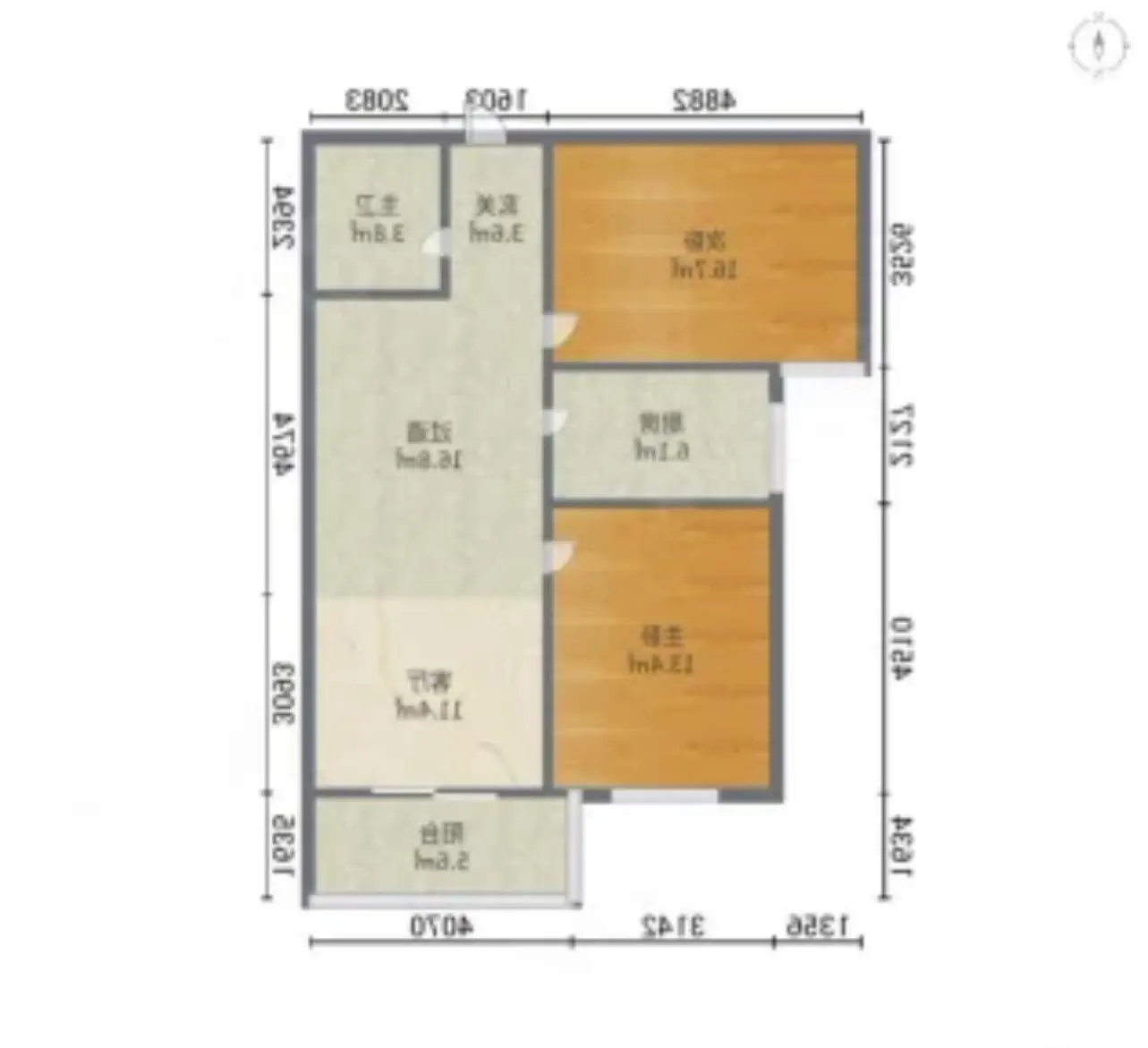 西小屯社区  2室1厅1卫   38.00万