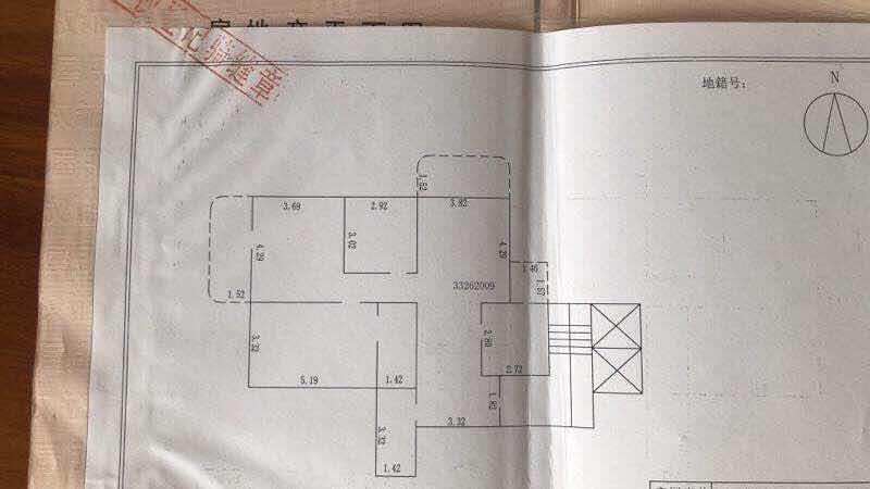 明珠花园D区  3室2厅2卫   135.00万室内图