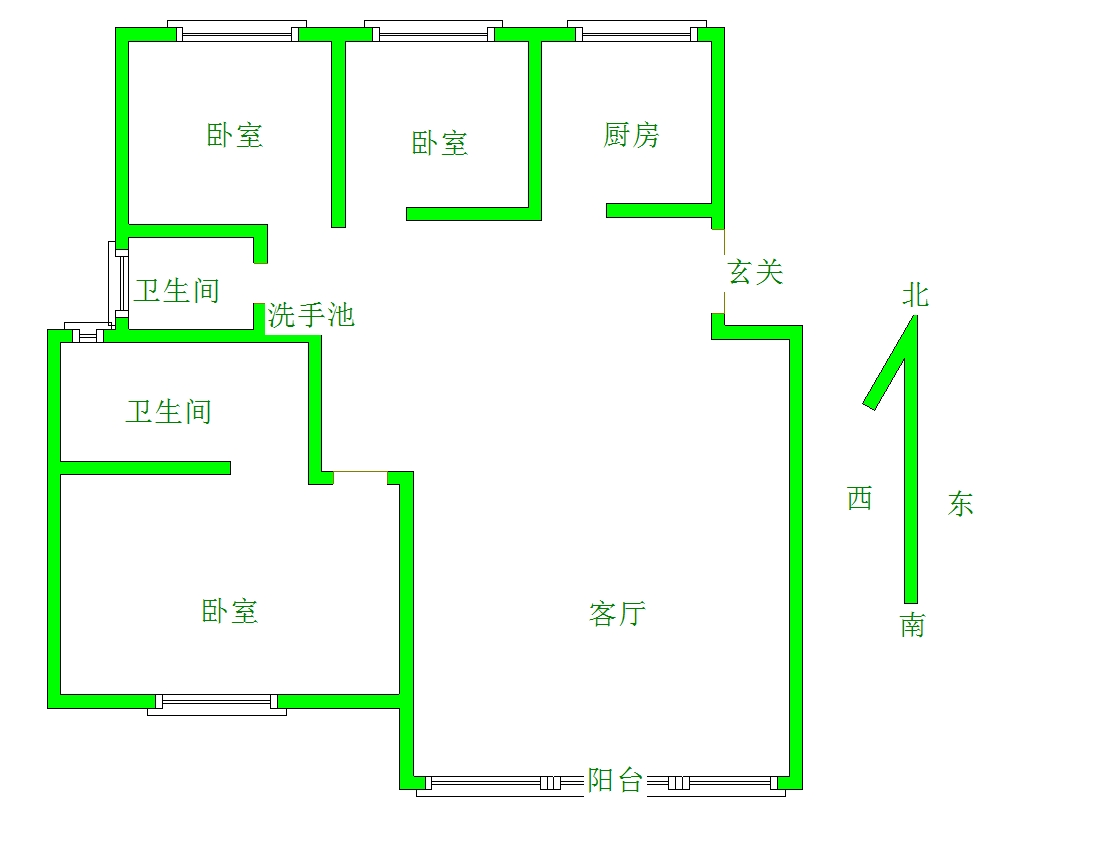 泽信云越天著  3室2厅2卫   127.00万