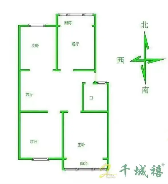 广泰小区  3室2厅1卫   142.00万室内图