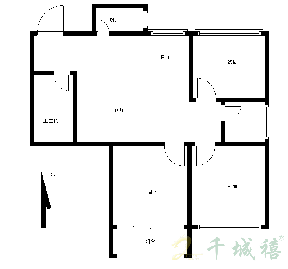 春光小区  3室2厅2卫   140.00万