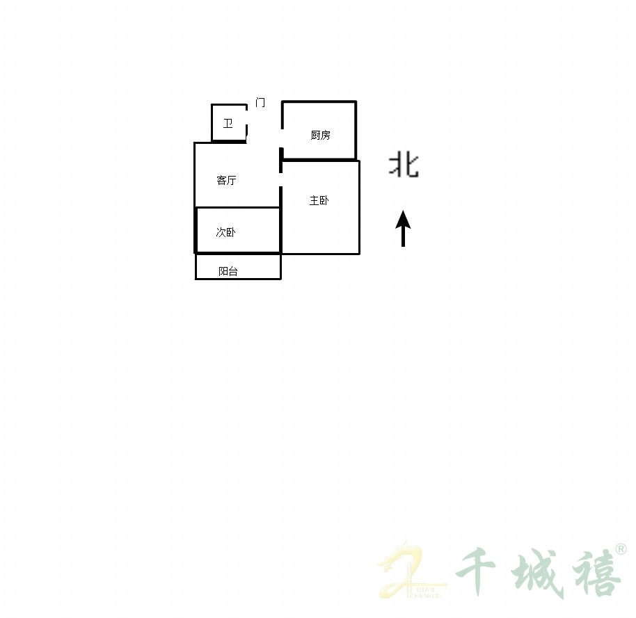 公安小区  2室1厅1卫   46.00万室内图1