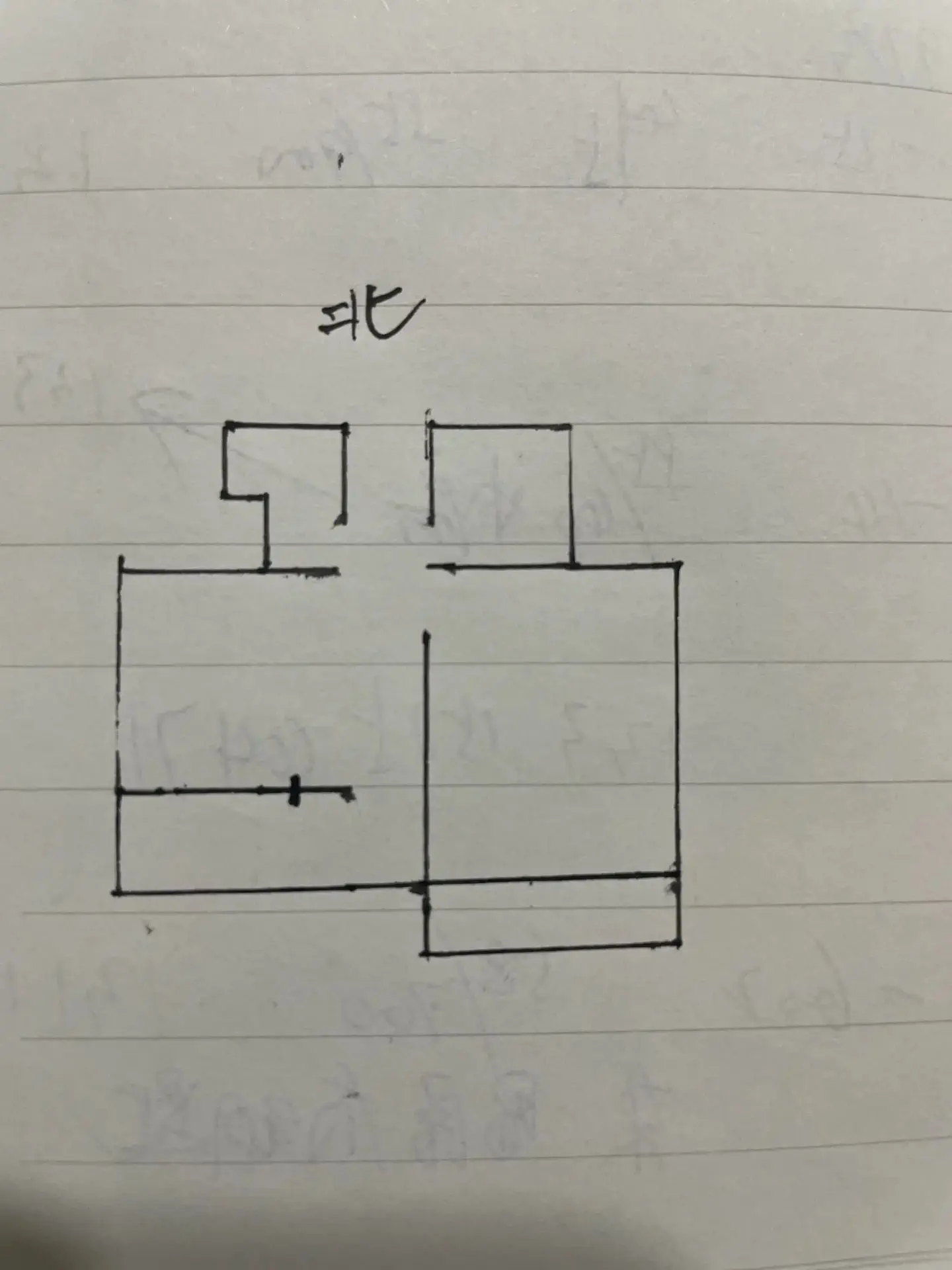 罗城头建工局一号院  2室2厅1卫   55.00万室内图