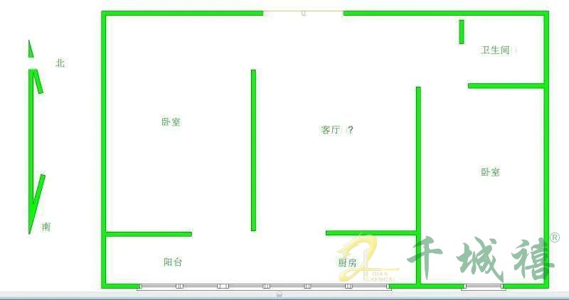 南苑小区（学院北路85号院）  2室1厅1卫   53.00万室内图