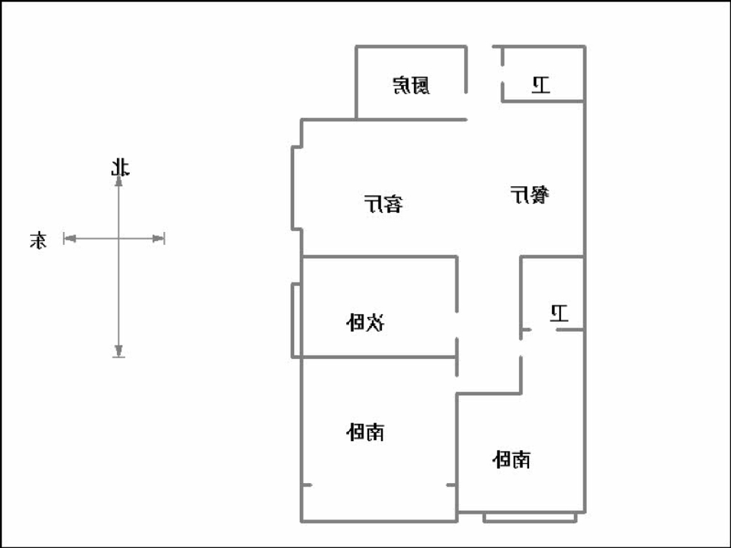 安居南程庄园  3室2厅2卫   108.00万室内图