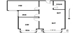 赵都新城景和园  2室2厅1卫   79.00万