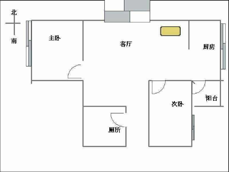 东方绿城东区（滏东南大街168号）  2室1厅1卫   88.00万