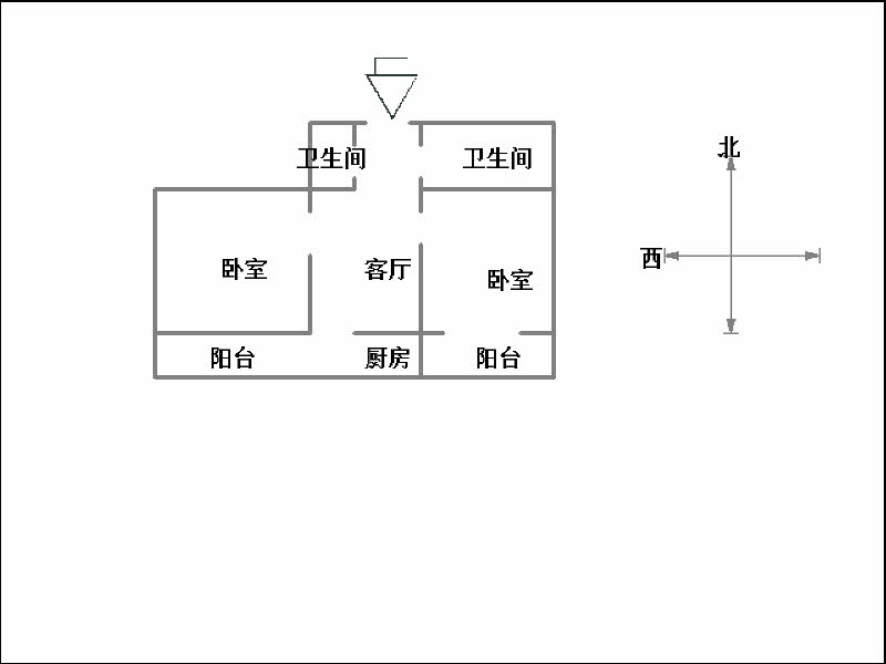 交锦苑(和平路476号院)  2室1厅1卫   65.00万