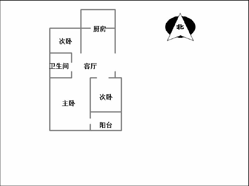 邯钢九四院  3室1厅1卫   38.00万