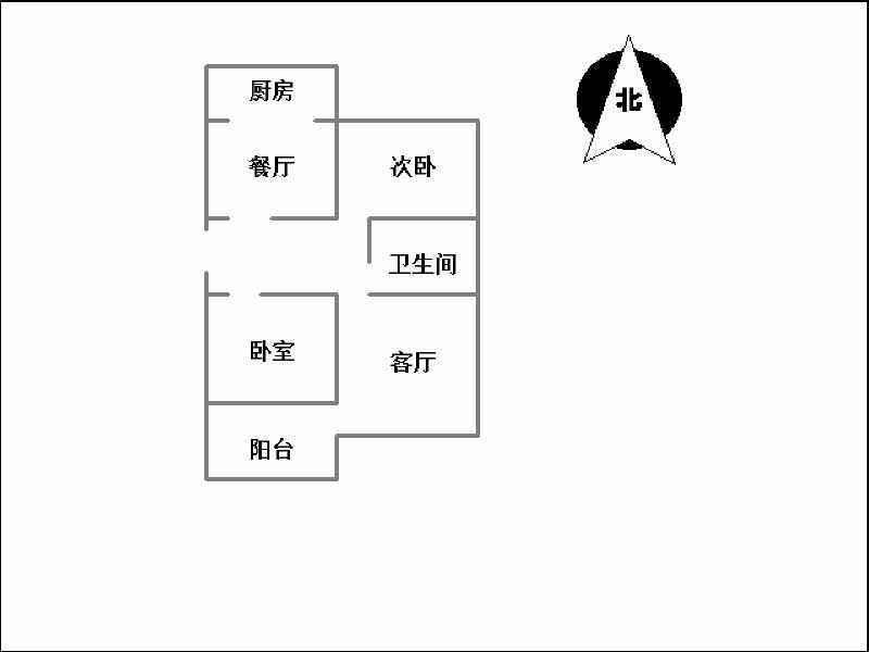 邯钢百五生活区  3室1厅1卫   53.00万室内图