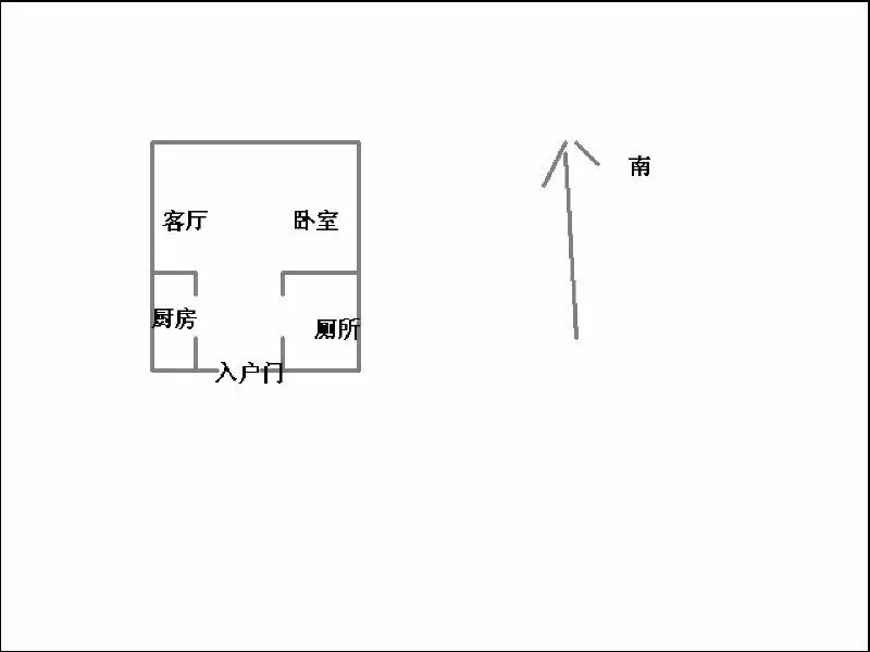 国风小区  1室1厅1卫   30.00万室内图