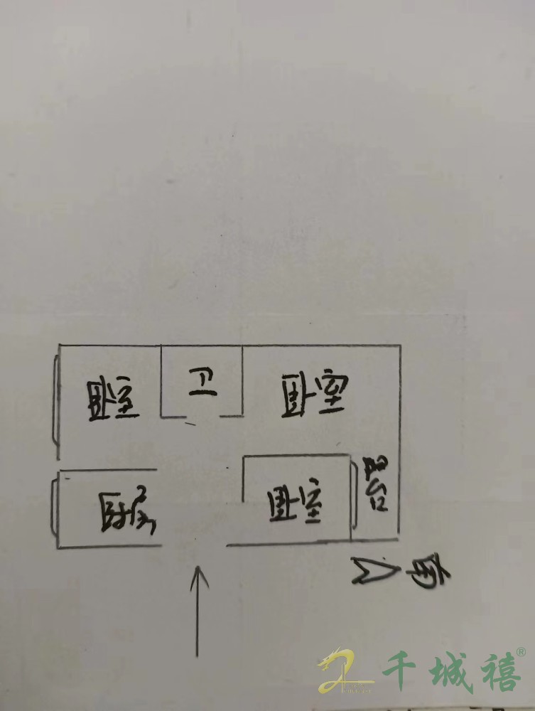 邯钢九四院  3室1厅1卫   58.00万户型图