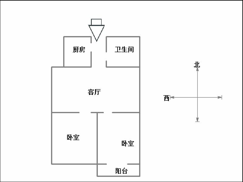 紫薇苑  2室2厅1卫   82.00万室内图