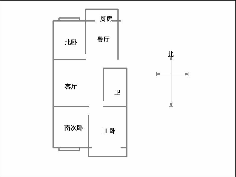 恵风苑  3室2厅1卫   120.00万室内图