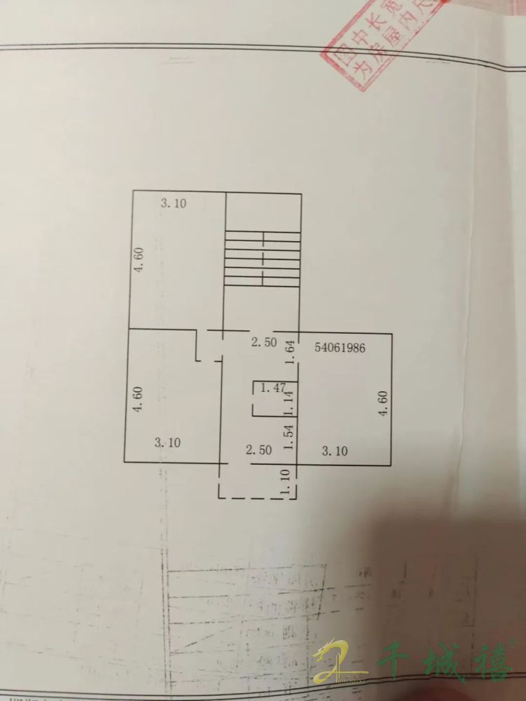 邯钢罗一生活区（罗城头7号院）  3室1厅1卫   56.00万户型图