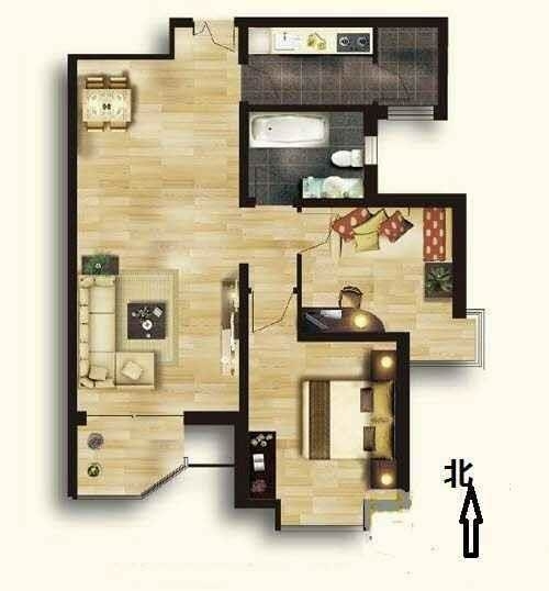 赵都新城泰和园  2室2厅1卫   90.00万