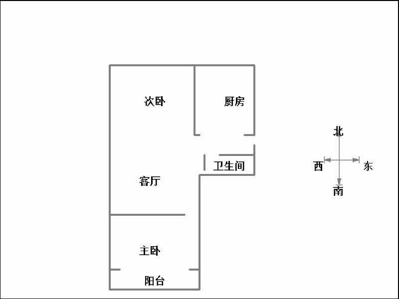 中柳林小区  3室2厅2卫   100.00万室内图