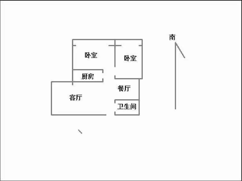 创鑫五期(阳光领地)（东柳东街89号）  2室2厅1卫   98.00万