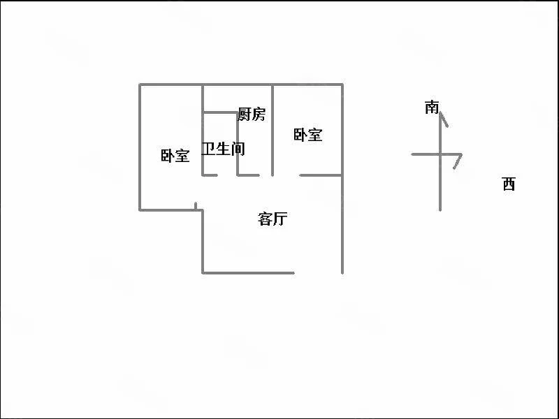 中煤一建岭北小区（中煤63处）  2室1厅1卫   950.00元/月