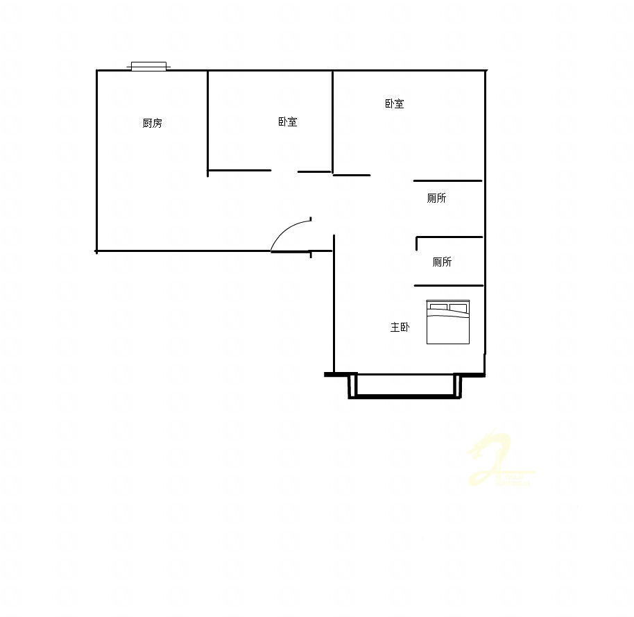 光华苑三期  3室1厅1卫   80.00万