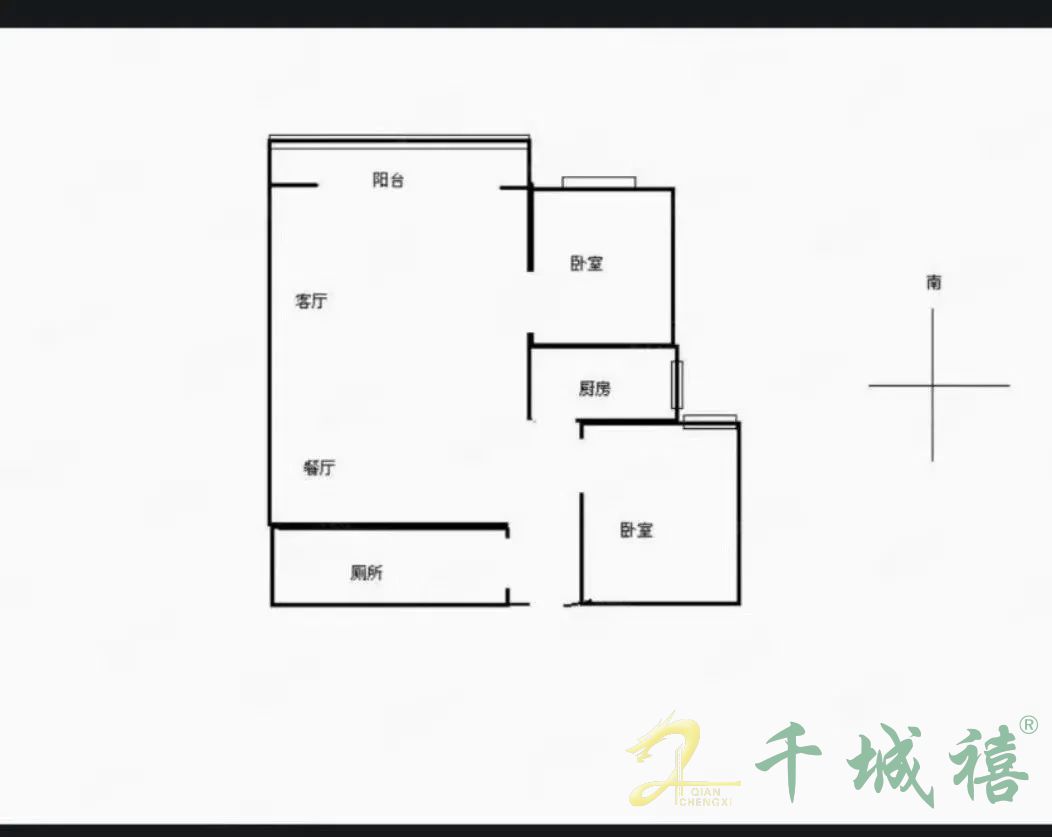 光华苑三期  2室2厅1卫   95.00万室内图