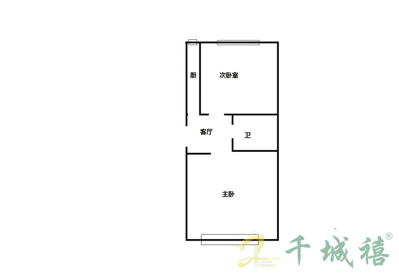 邯钢罗二生活区  2室1厅1卫   52.00万