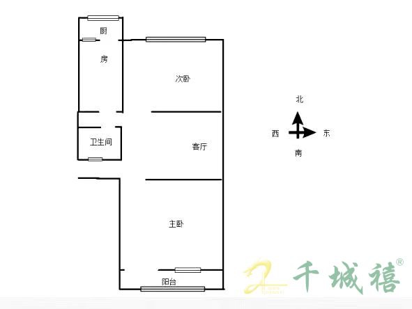 开元小区  2室1厅1卫   48.00万室内图