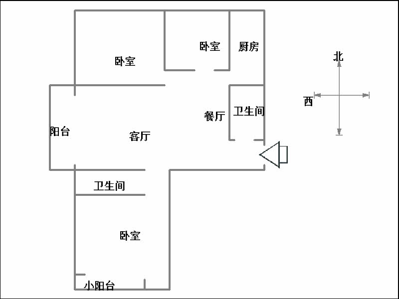 东城尚品  3室2厅2卫   118.00万