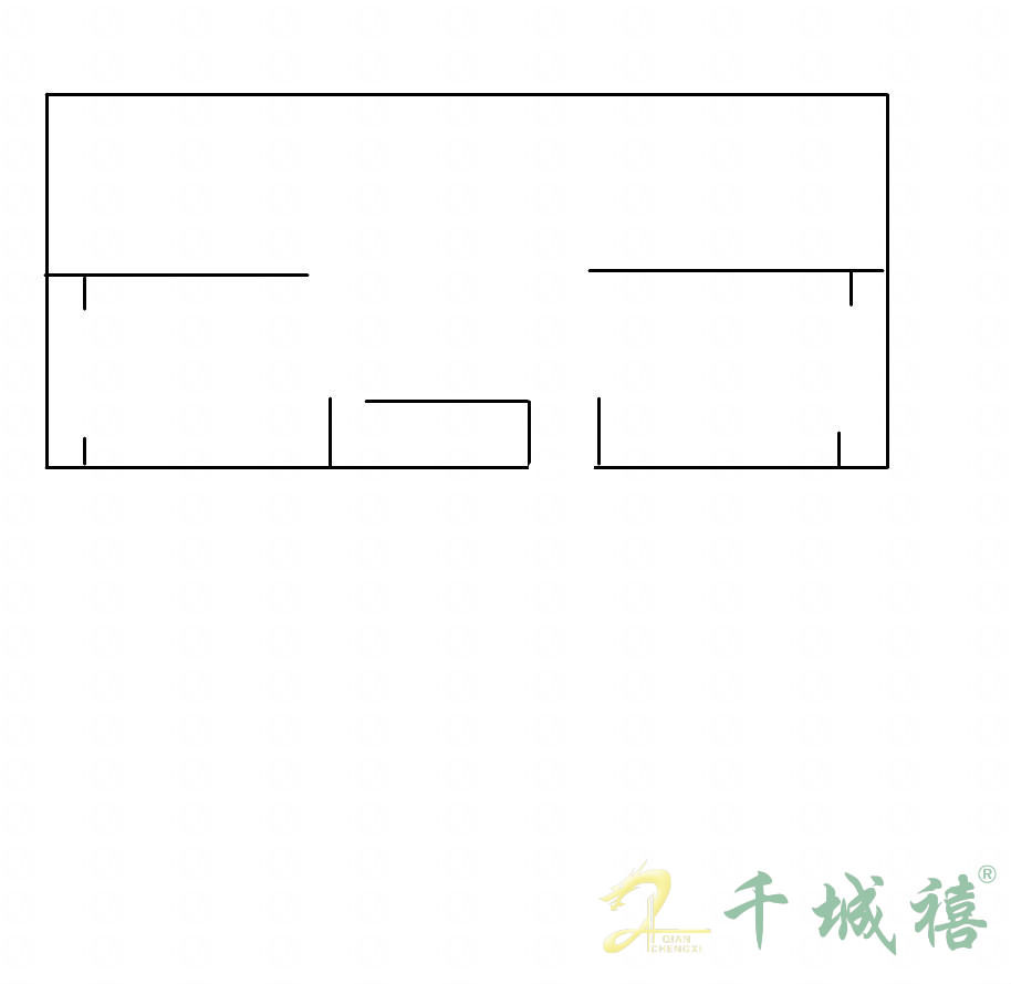 复兴区公安局家属院  3室2厅1卫   1200.00元/月户型图