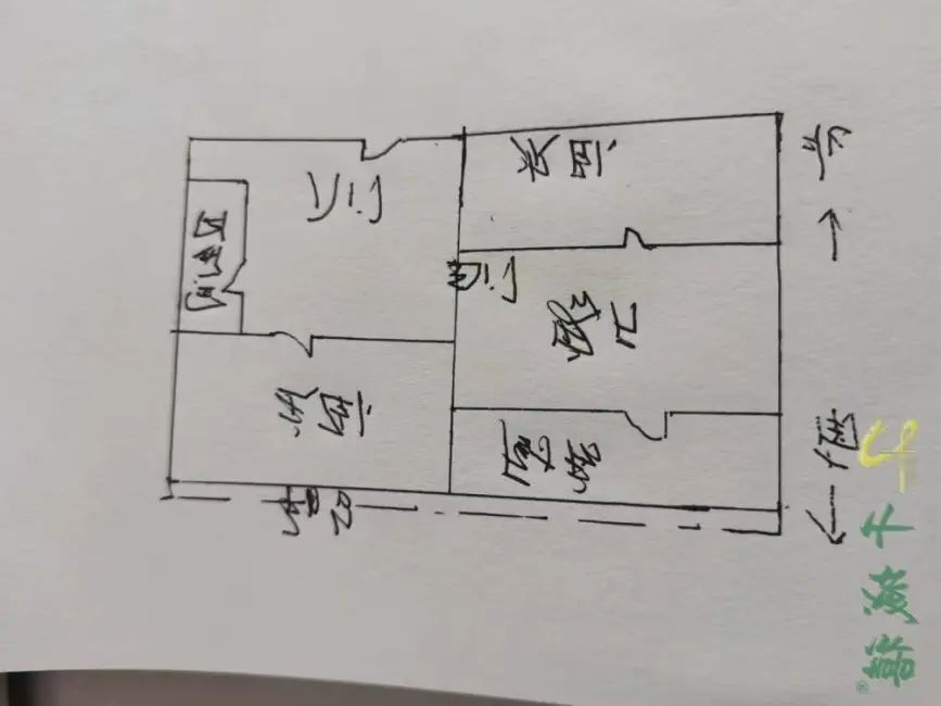 百家乐园东区  2室1厅1卫   43.00万