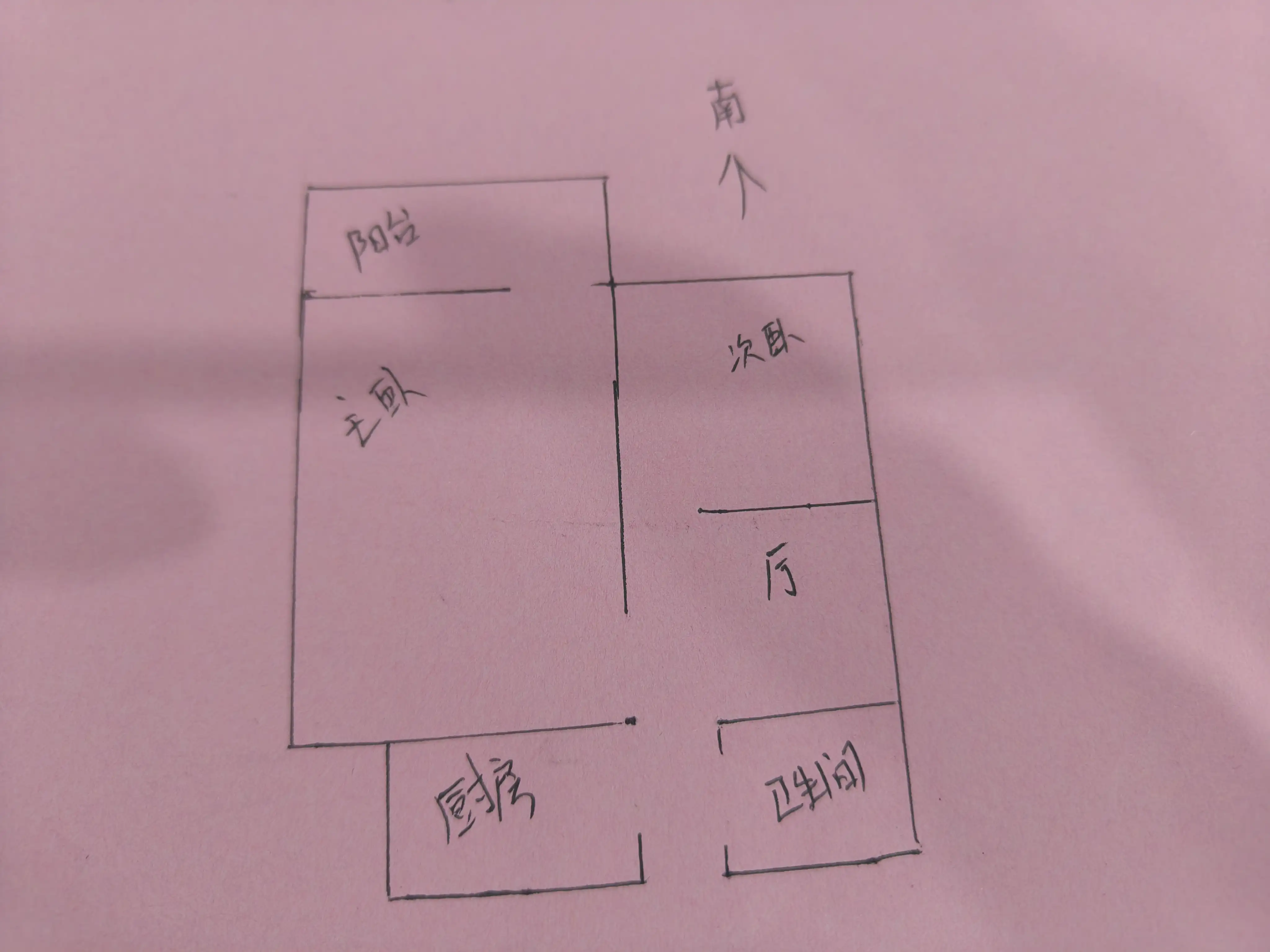 滏园新村5号院  2室1厅1卫   30.00万