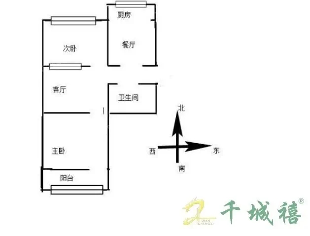 公安小区  2室1厅1卫   55.00万