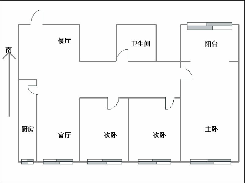 明珠花园C区  3室2厅2卫   144.00万