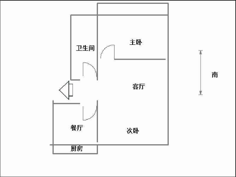 祥和园  2室2厅1卫   89.00万室内图