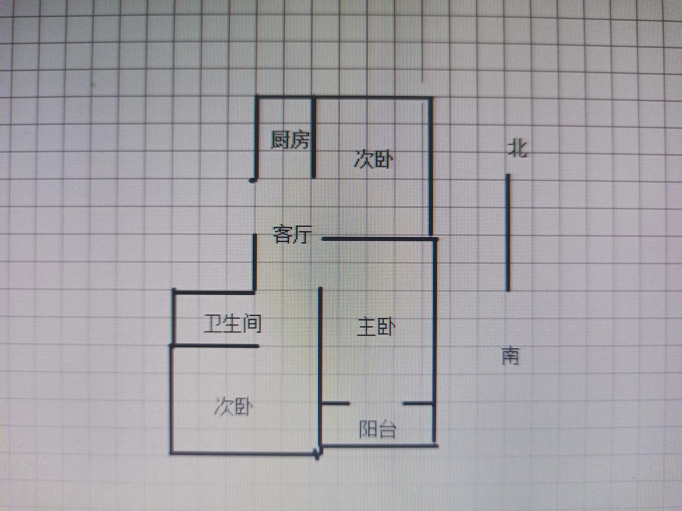 邯山街63号  3室1厅1卫   33.00万